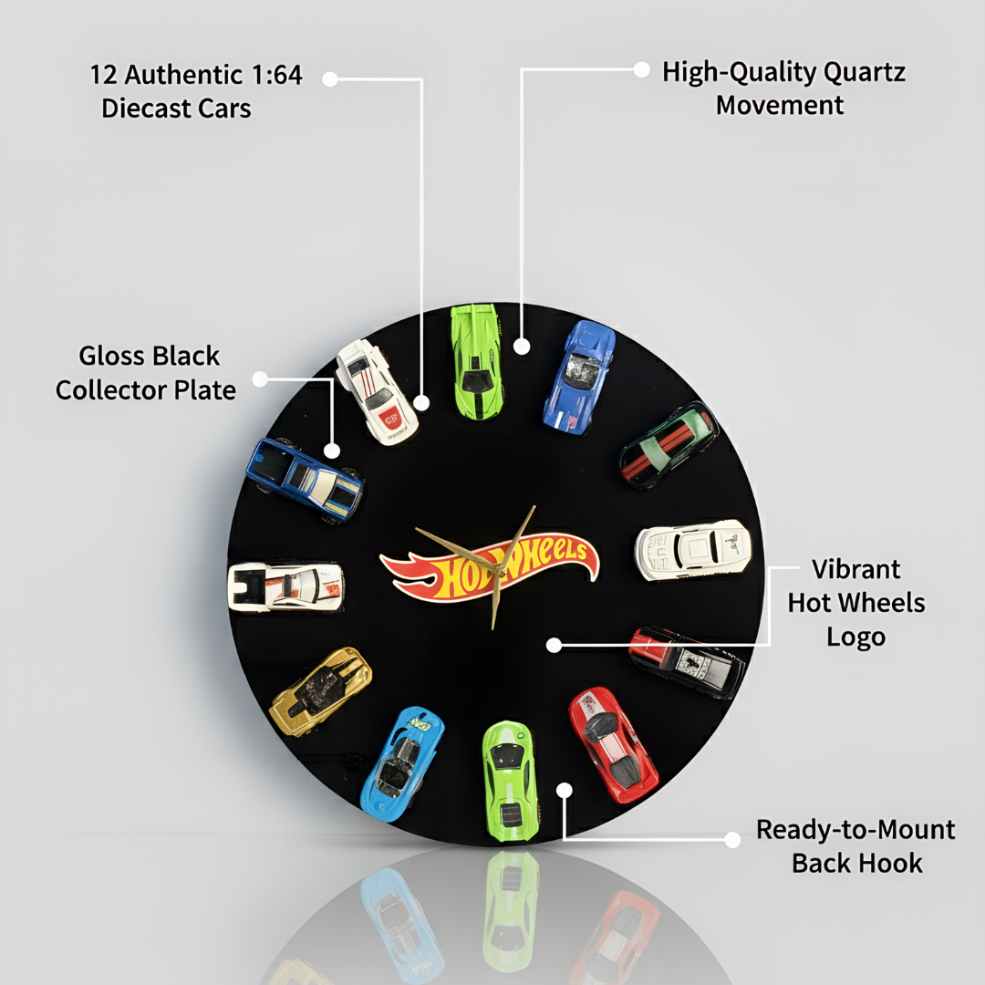 Premium Acrylic Diecast Clock
