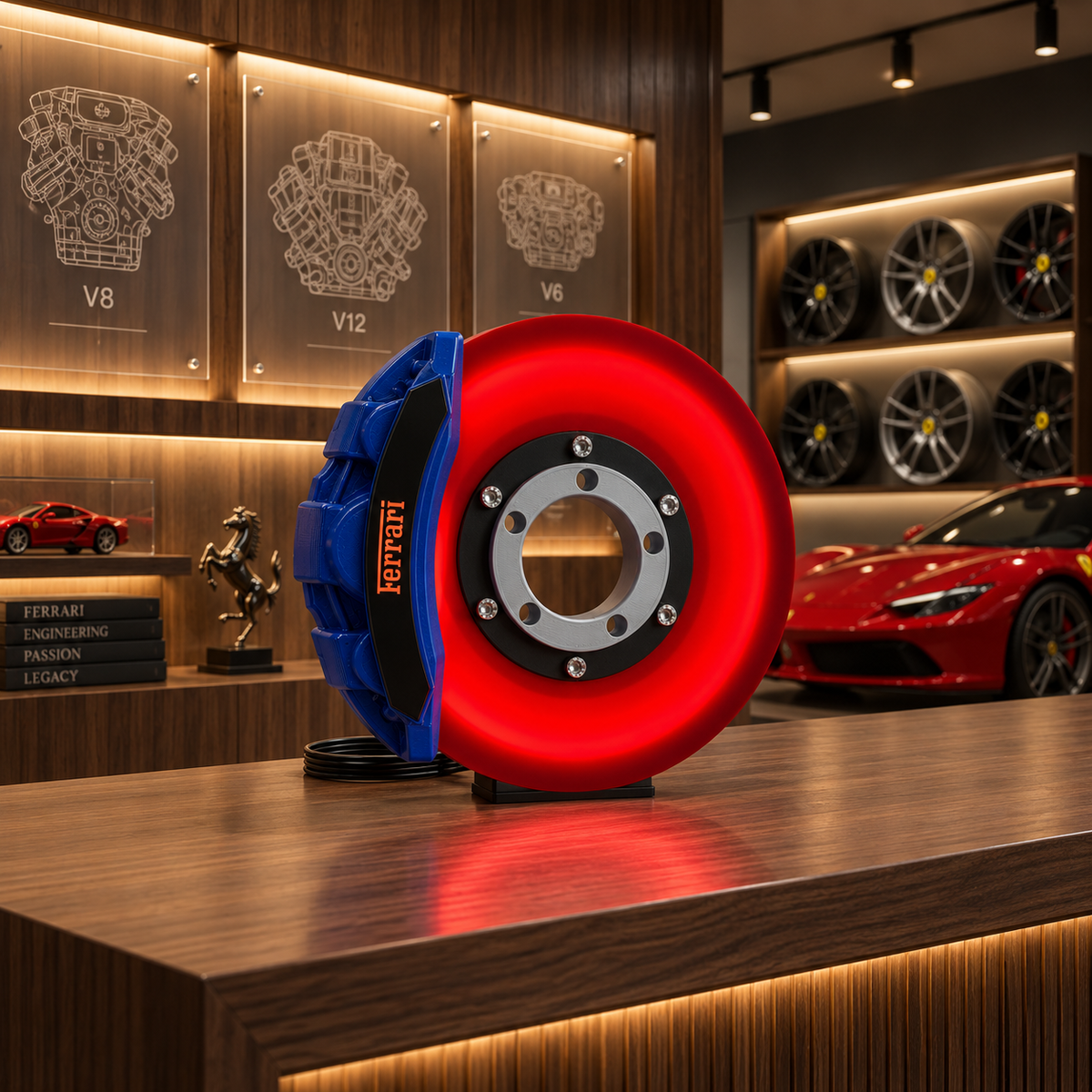 Brake Caliper Lamp