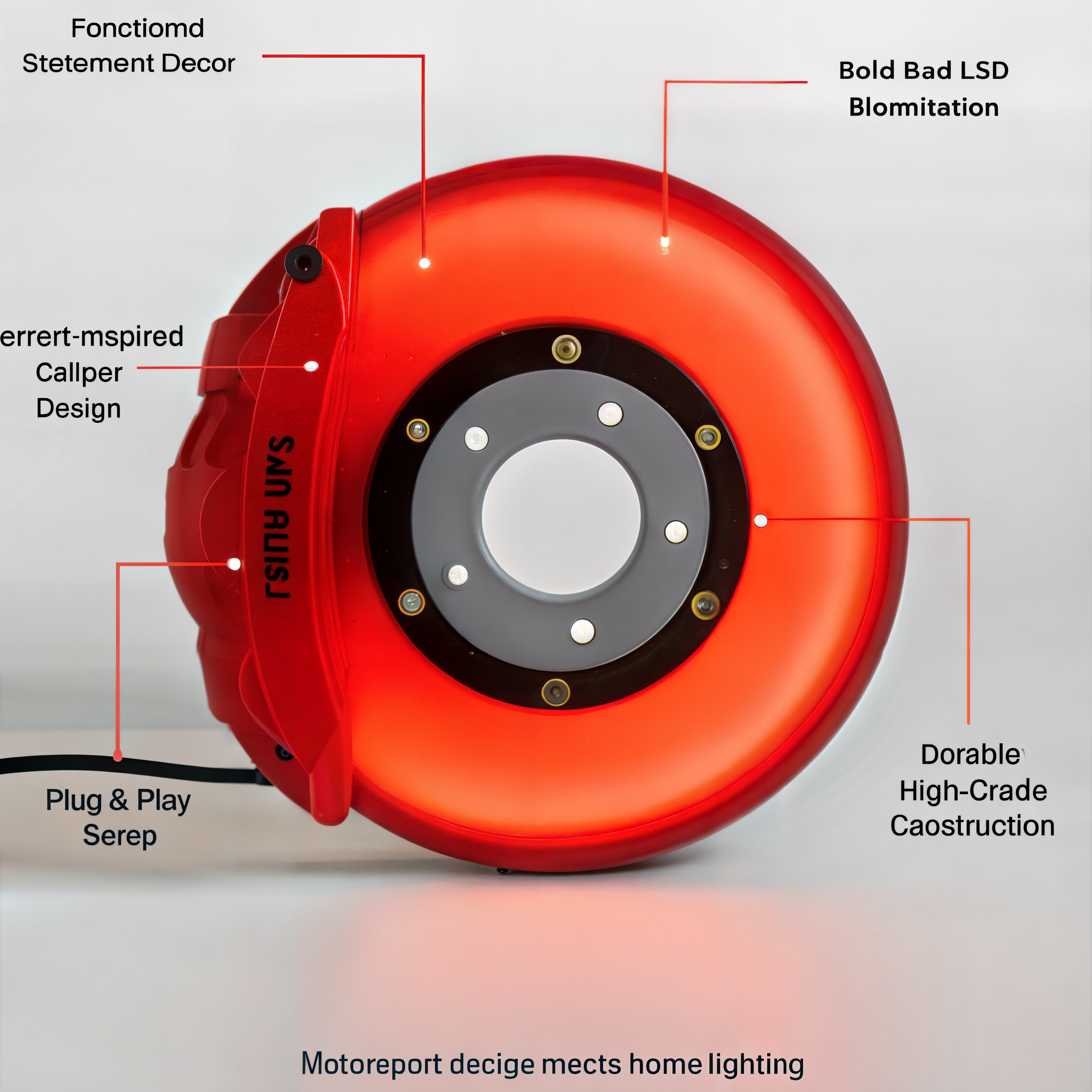 Brake Caliper Lamp
