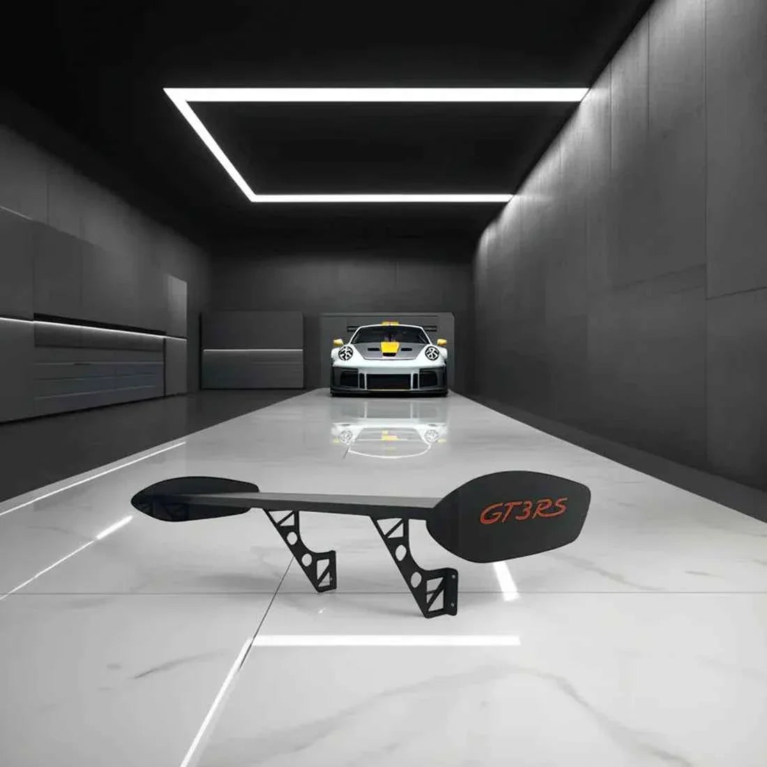 911 GT3 RS Style Spoiler Shelf