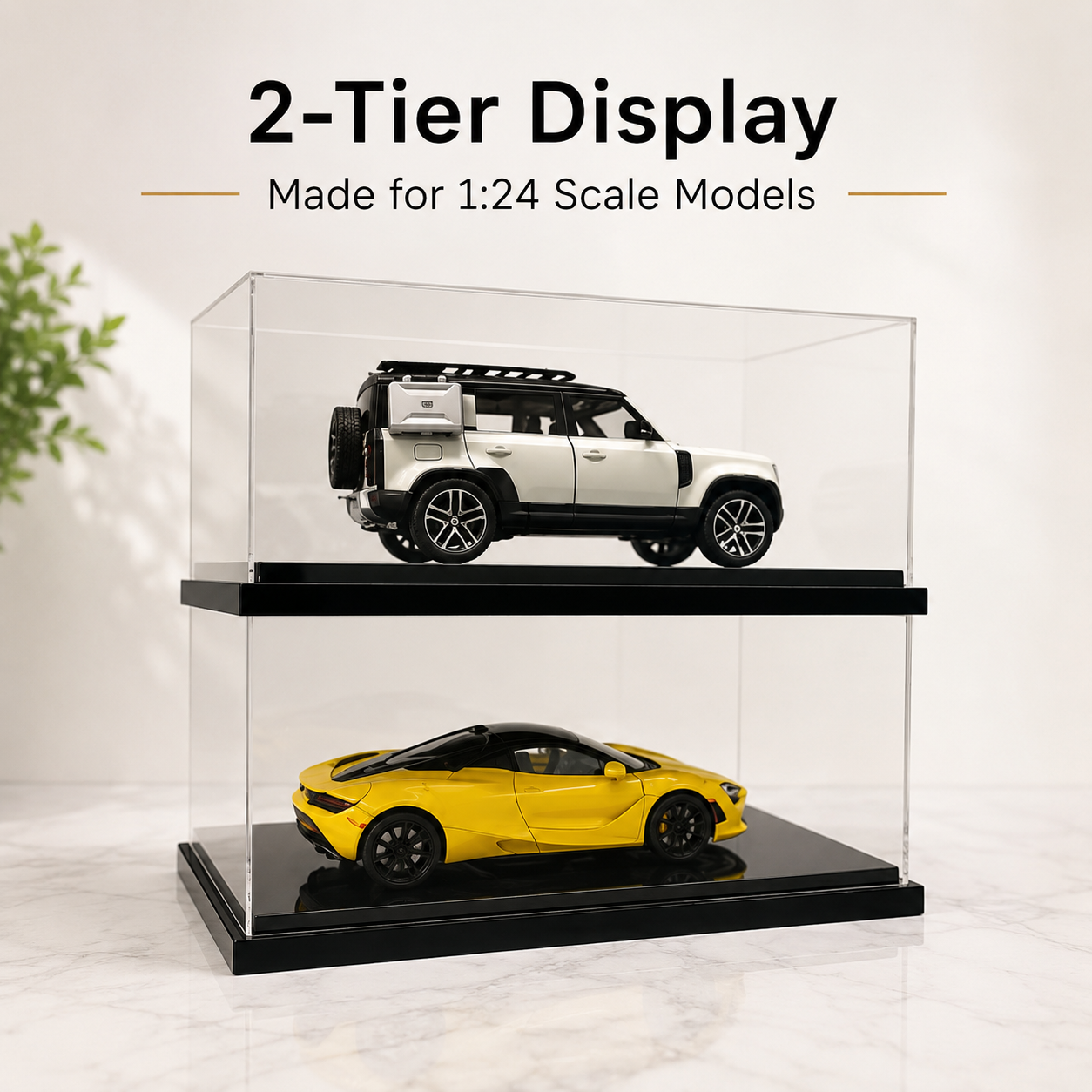 1:24 Double stackable Display