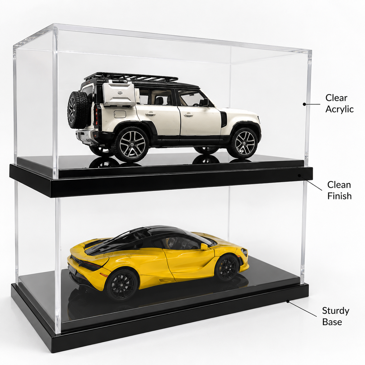 1:24 Double stackable Display