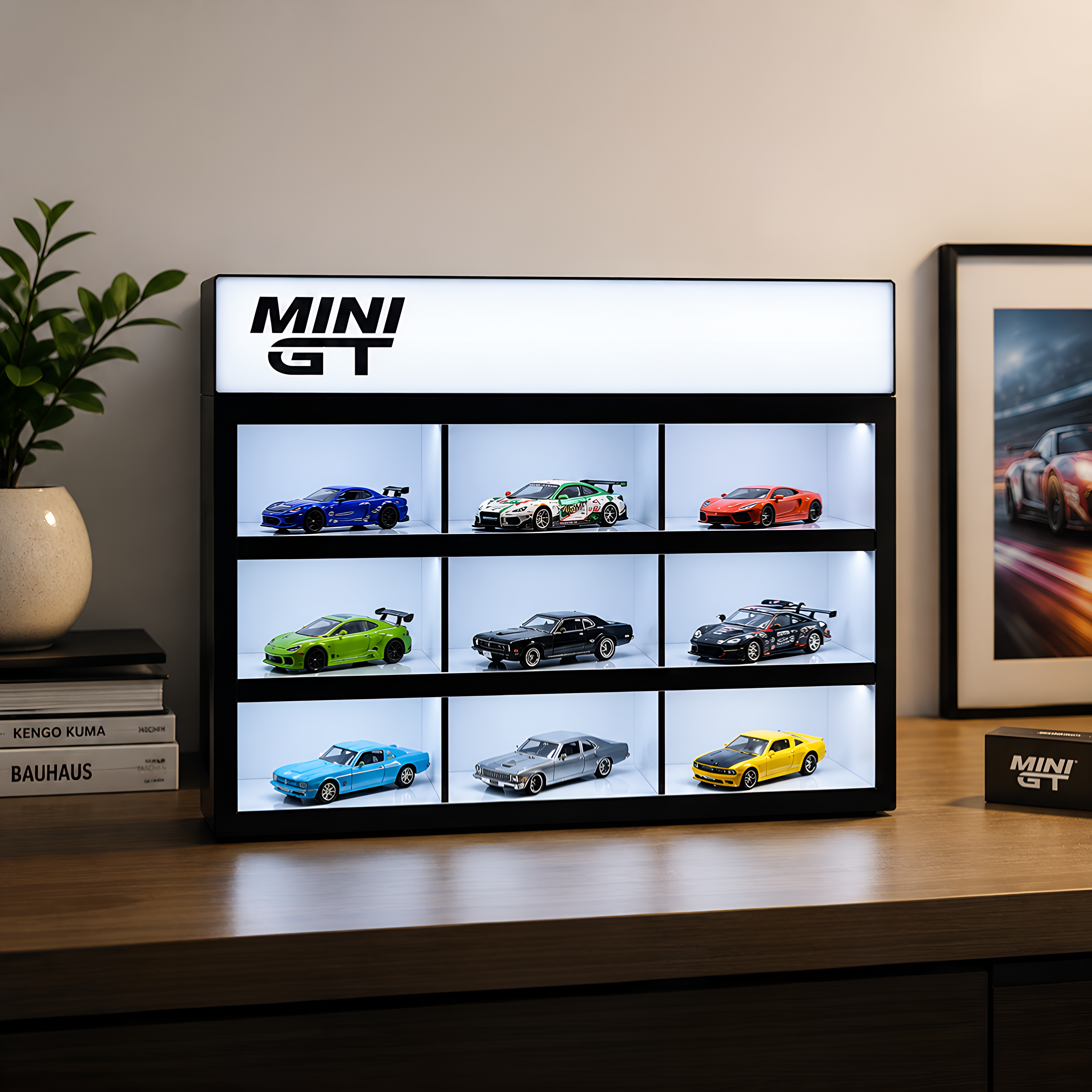 Mini GT 09 Compartments