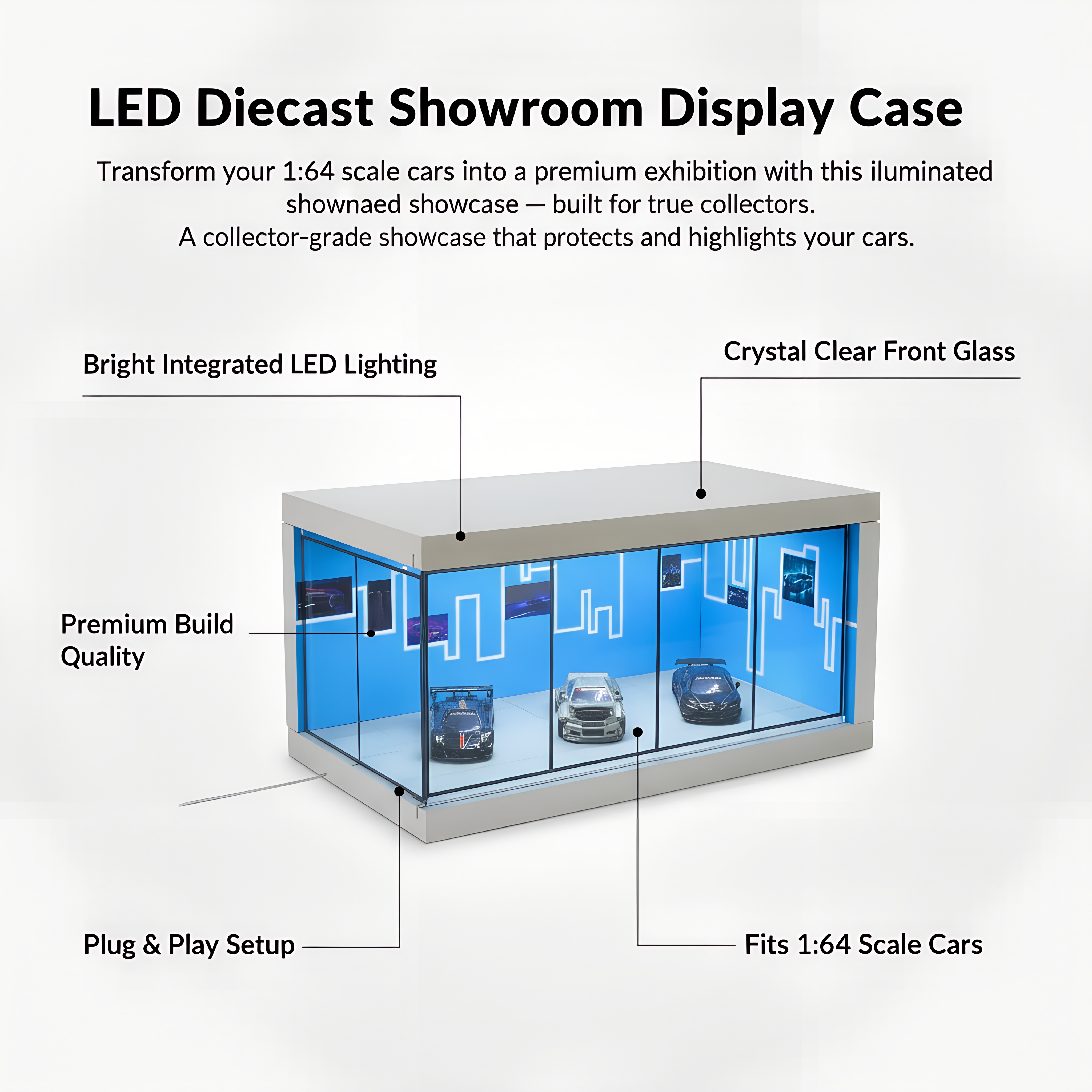 Luxury Miniature Car Showroom
